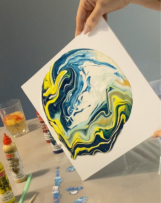 Sip & Pour: Pouring Acrylic Workshop