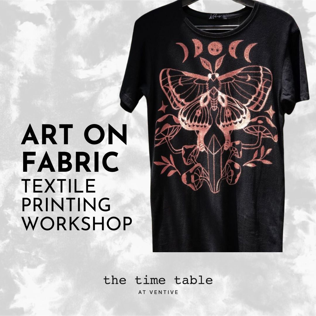 Art on Textile: Bleach Painting on T-shirt